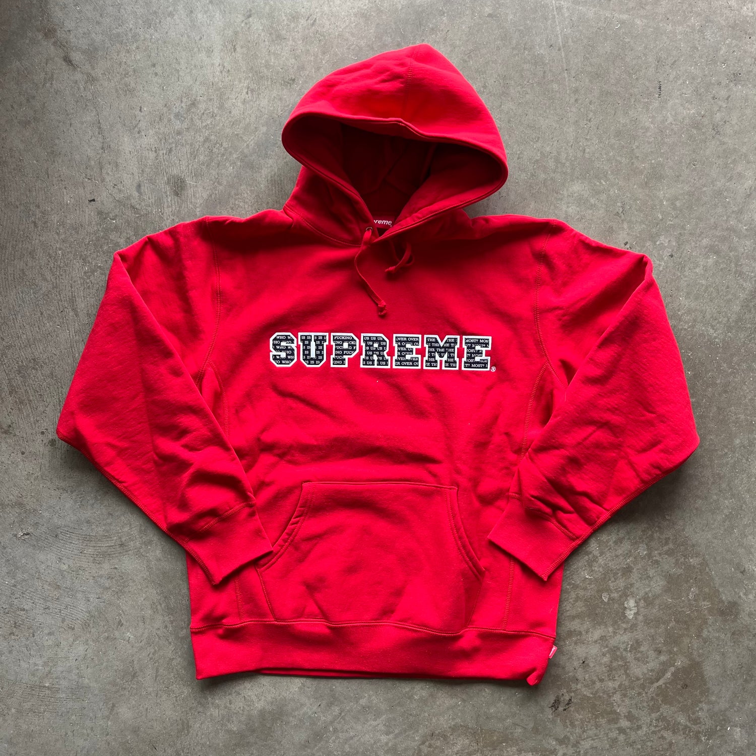 XL Supreme The Most Hoodie