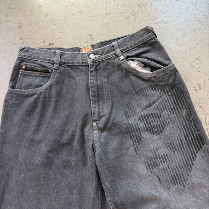 36x34 Y2K Makaveli Tupac Jeans