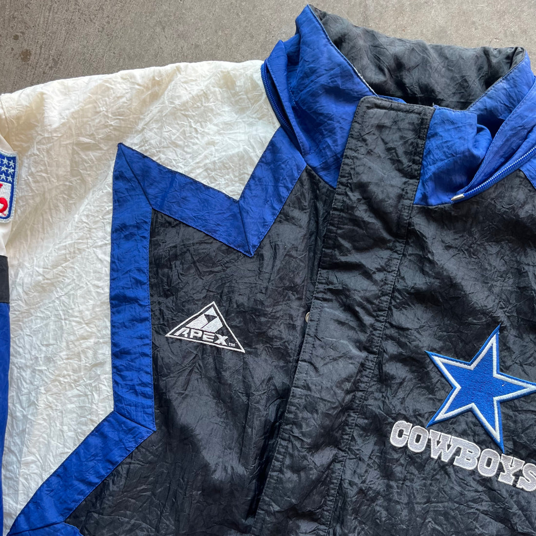 L 90s Cowboys Apex Puffer Jacket