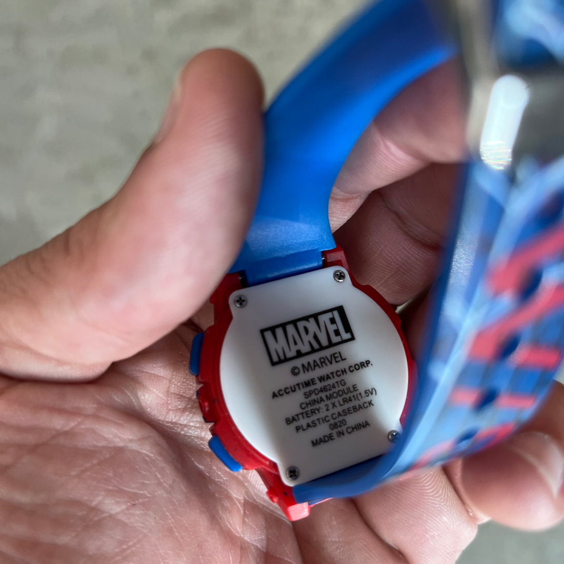 Digital Spider-Man Watch