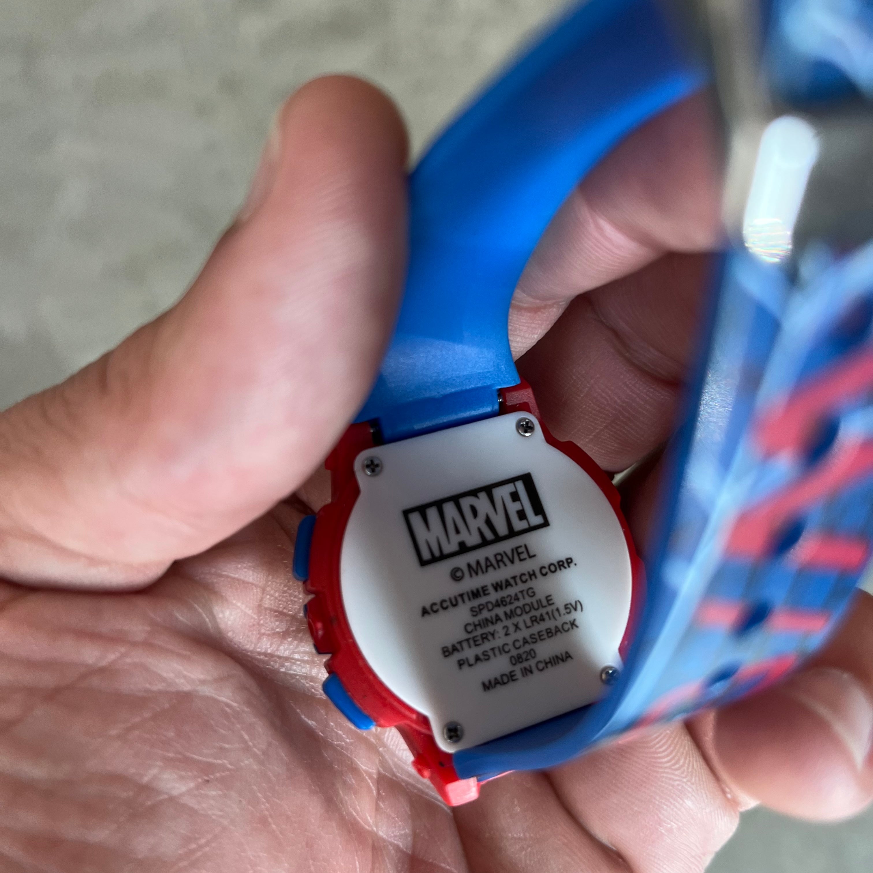 Digital Spider-Man Watch