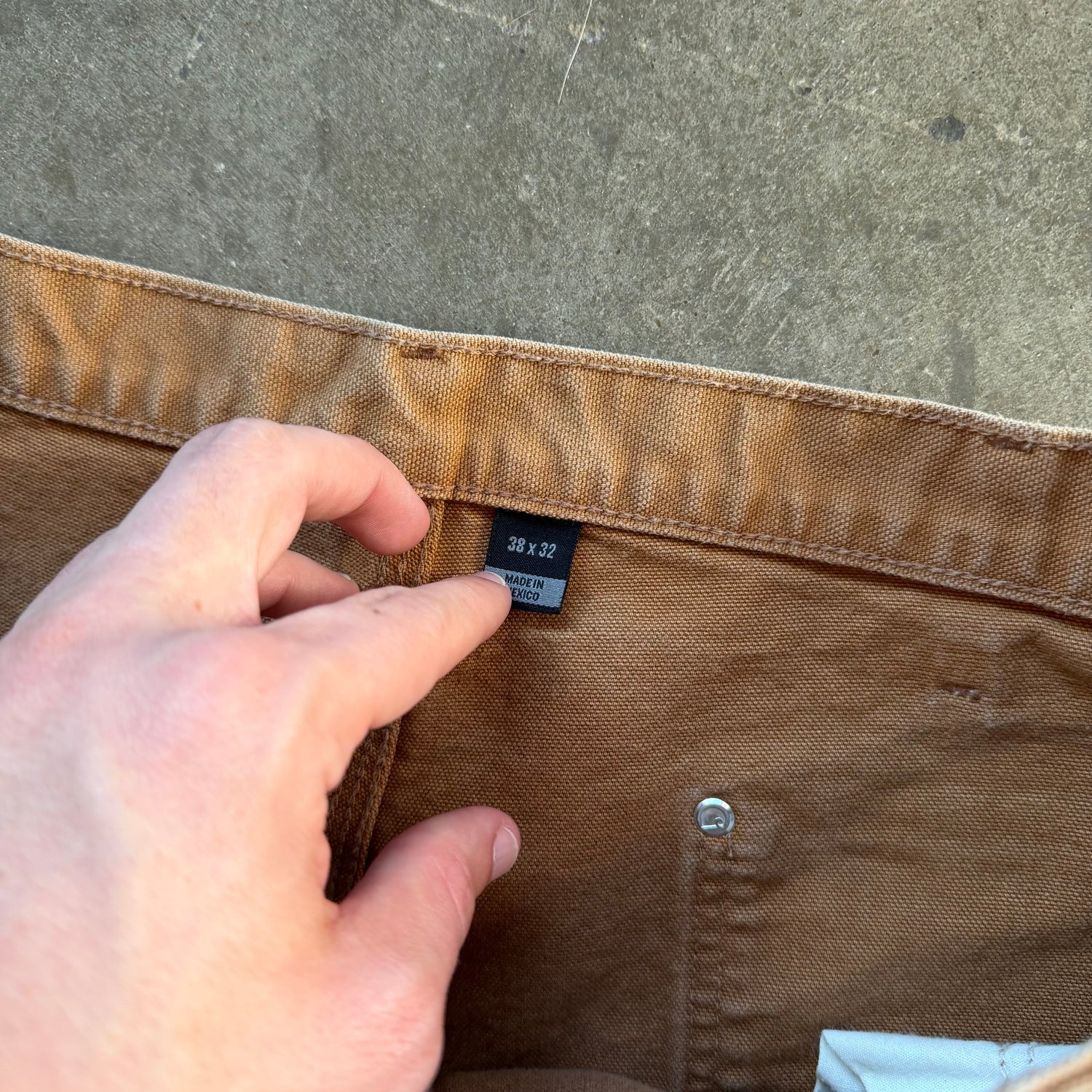 38x32 Carhartt Double Knees
