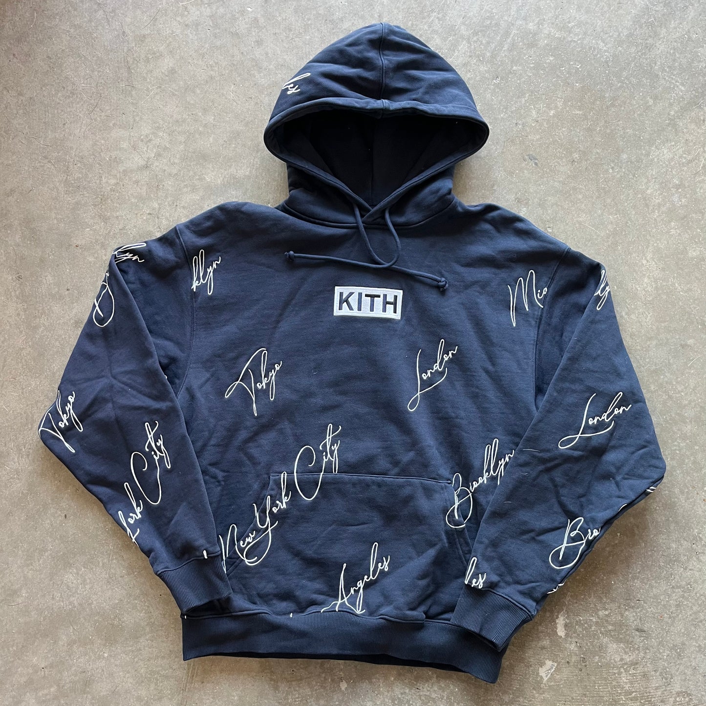 L Kith Script City Hoodie