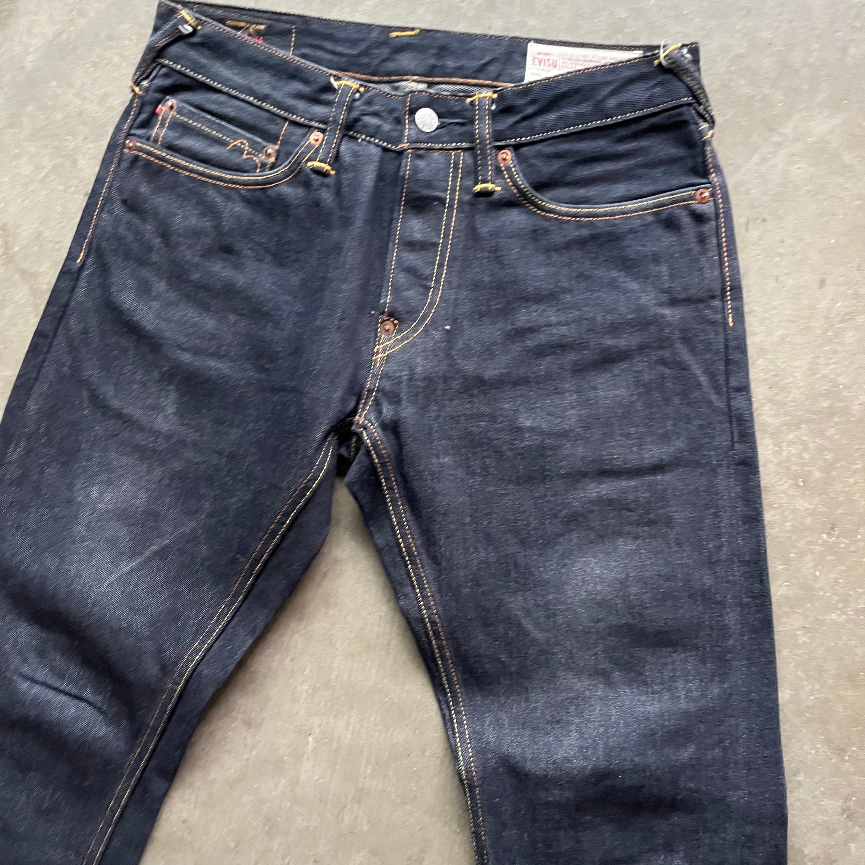 30x31 Evisu Gold Tiger Jeans