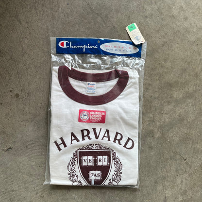 L 80s Harvard Ringer Tee