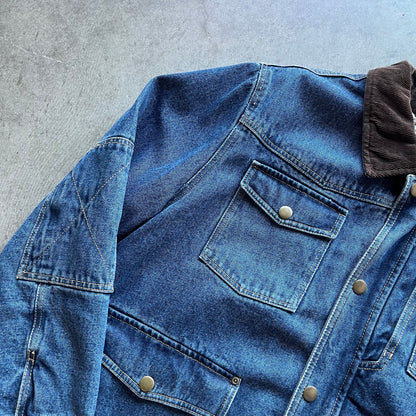 XL 00s Sherpa Lined Wrangler Denim Jacket