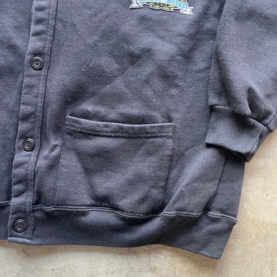 XL 90s Mickey Mouse Cardigan