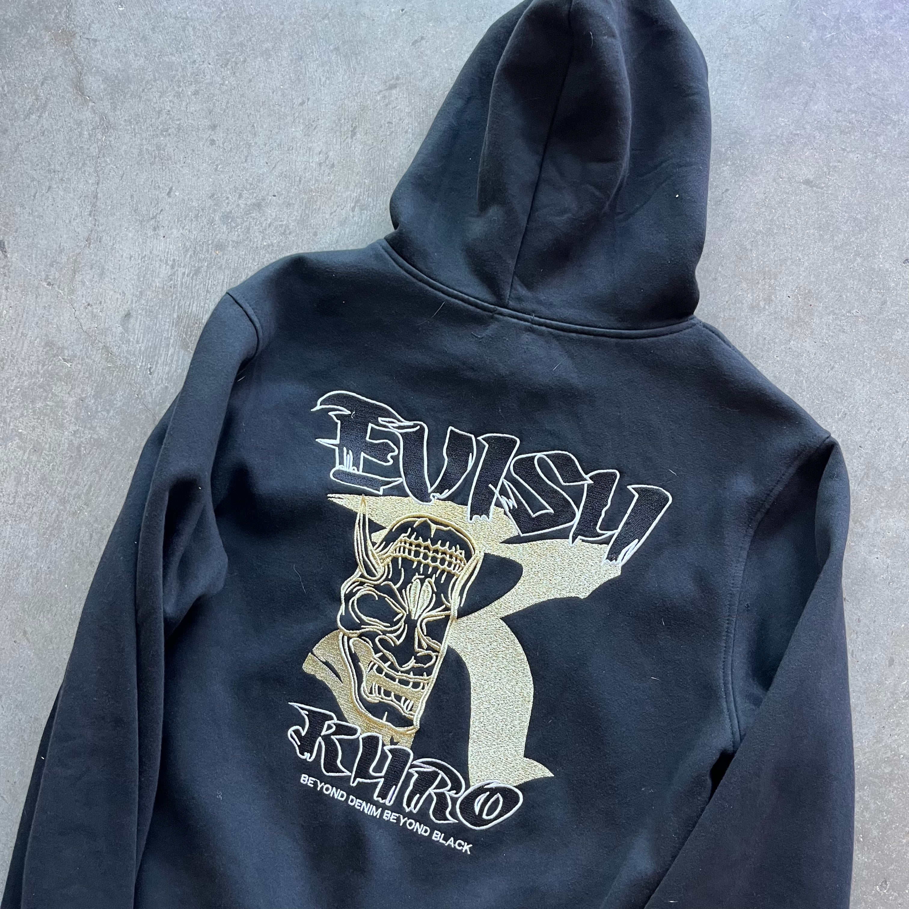 L Faded Evisu Kuro Hoodie