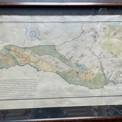 1904 Geological Map of West Texas