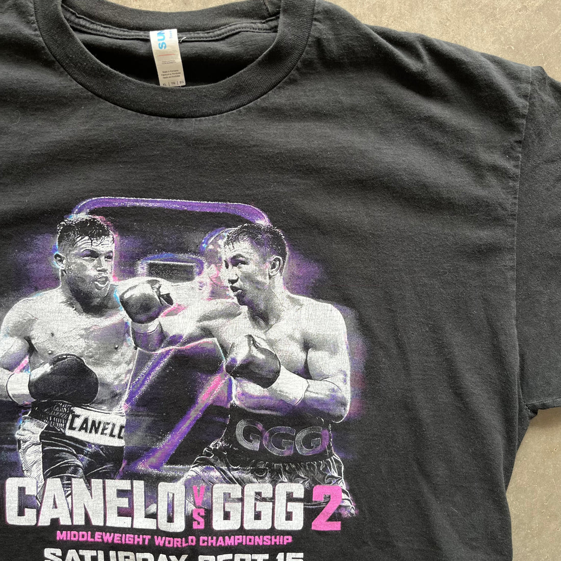 XL Canelo Vs GGG Tee