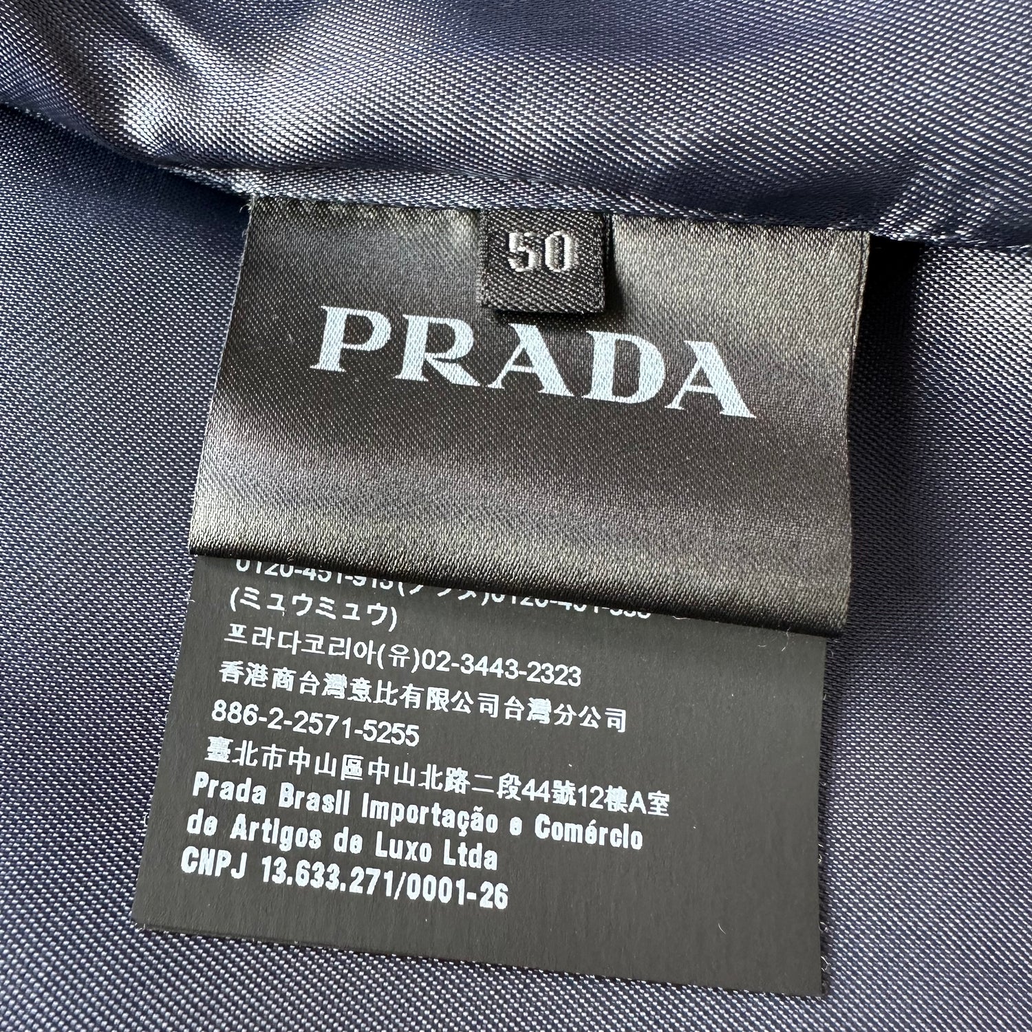 L Two Tone Prada Work Jacket