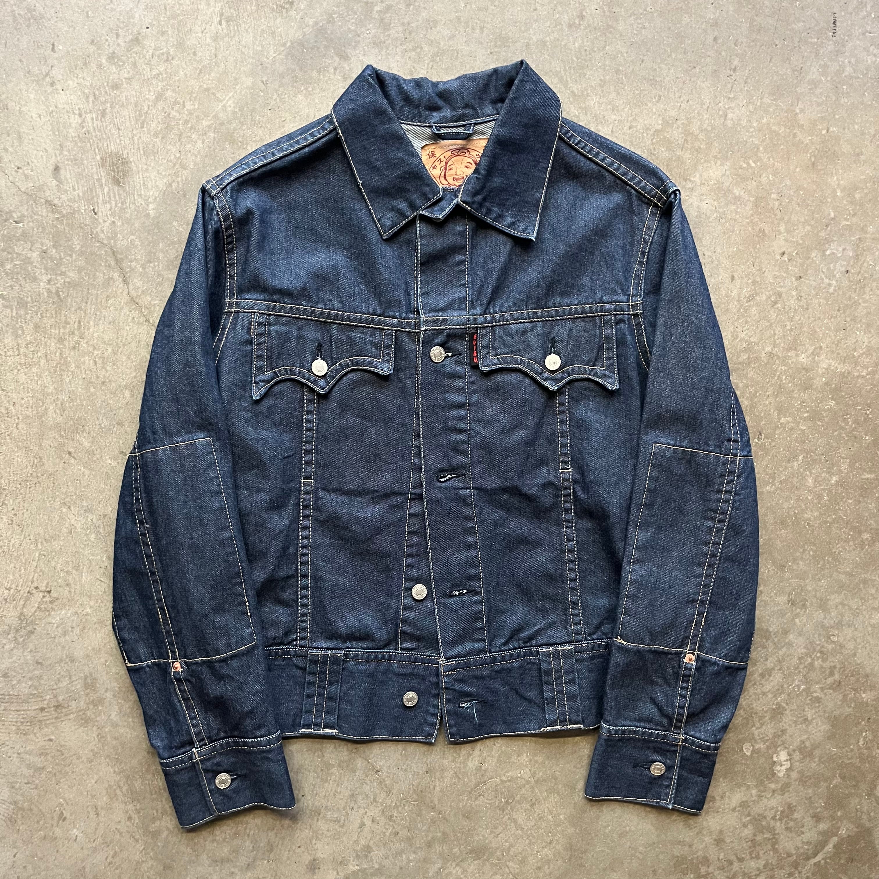 L 00s Mighty Evisu Denim Jacket