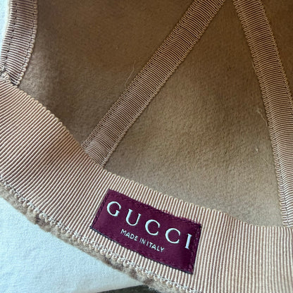 Gucci Jumbo GG Wool Hat Brown