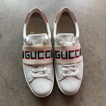 9 Used Gucci Ace Strap White