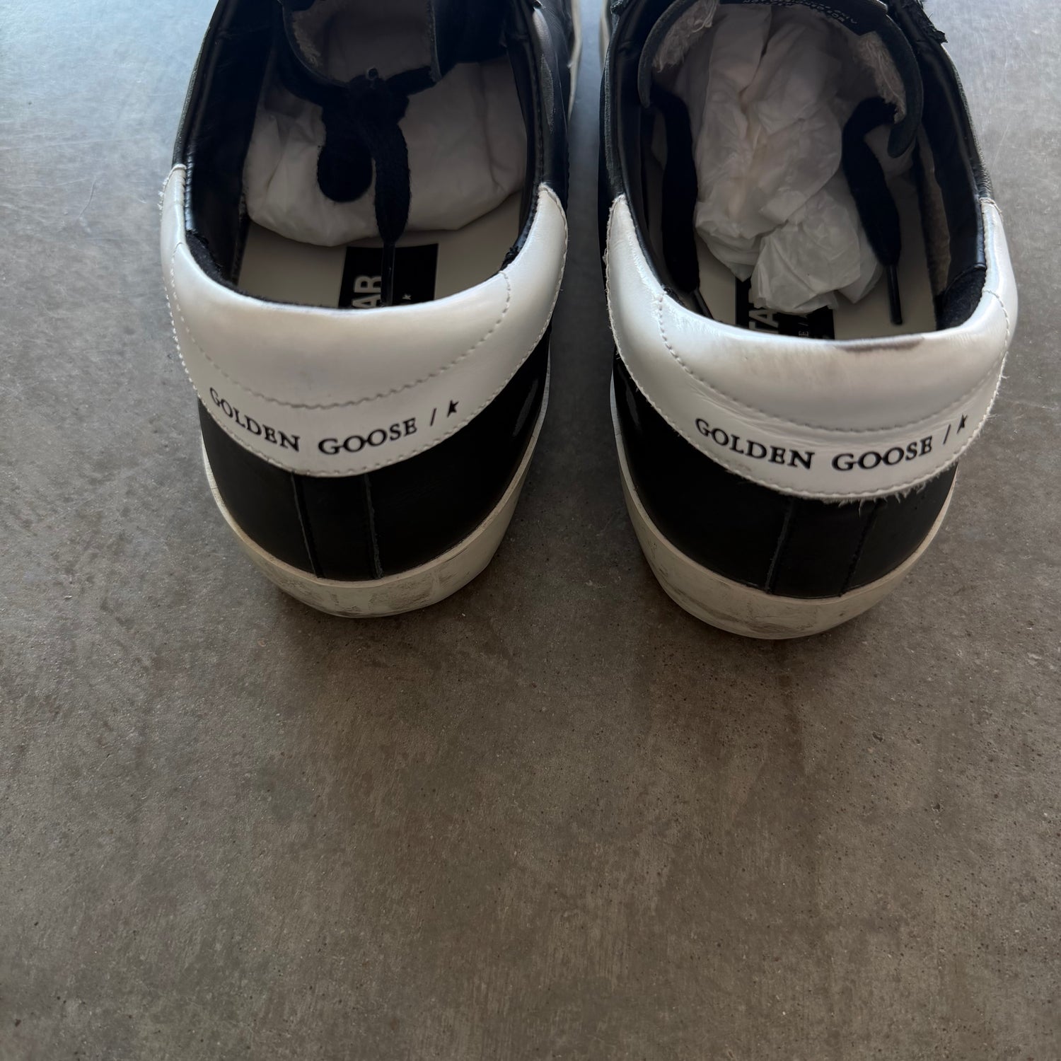 13 Golden Goose Ballstar Black White