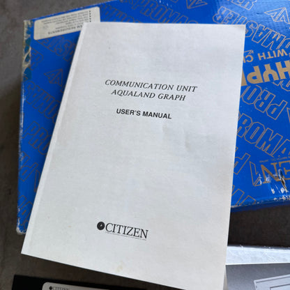 Citizen Hyper Aqualand Promaster Watch Full Set