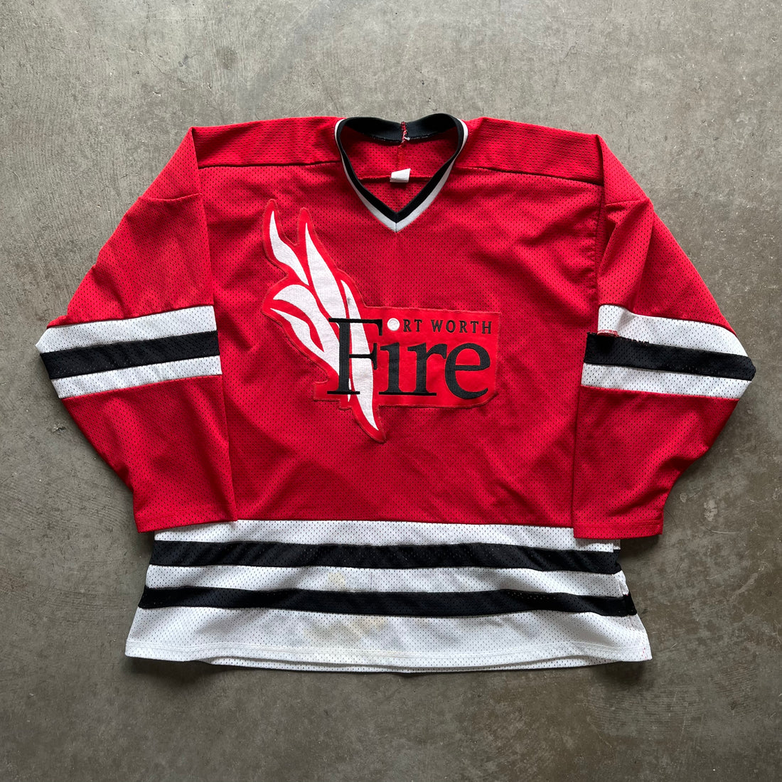 XL 90s Ft. Worth Fire Hockey Jersey