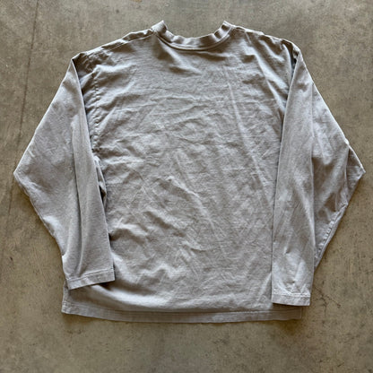 XXL YZY Gap Blank L/S Tan
