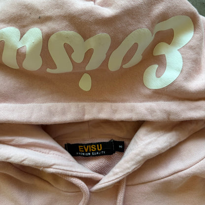 S Pink Evisu Hoodie