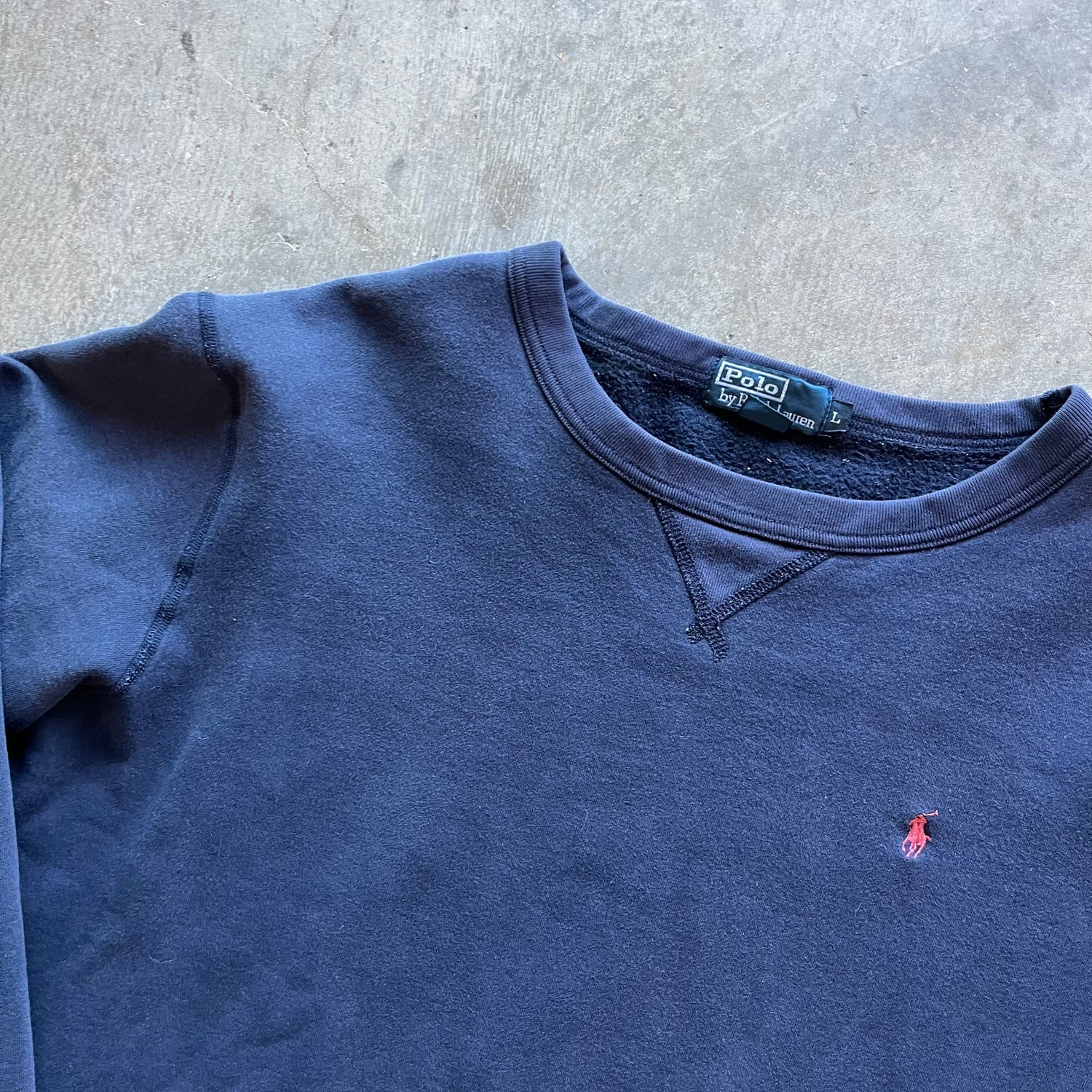 L 00s Polo Crewneck