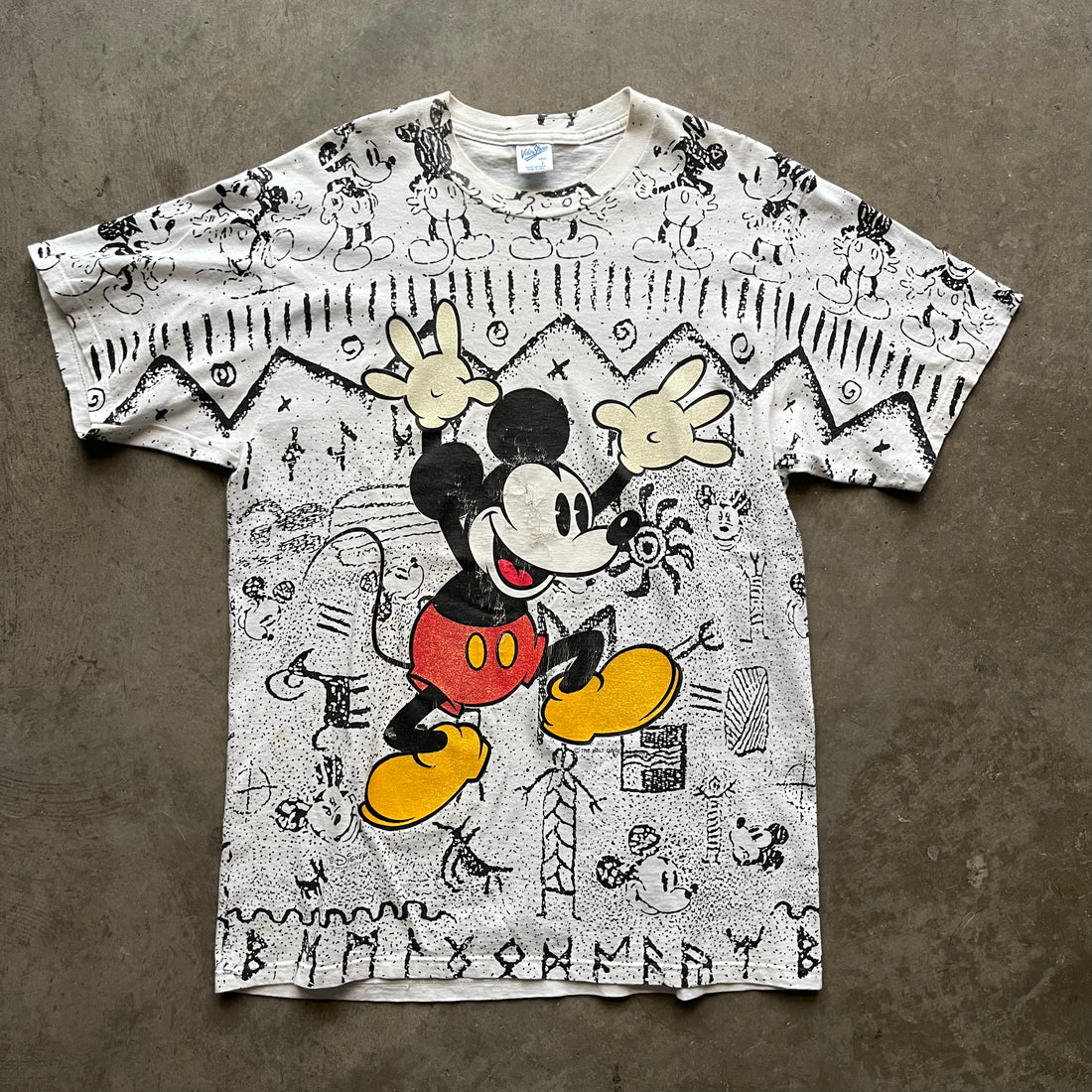 L 90s Mickey Mouse Tee