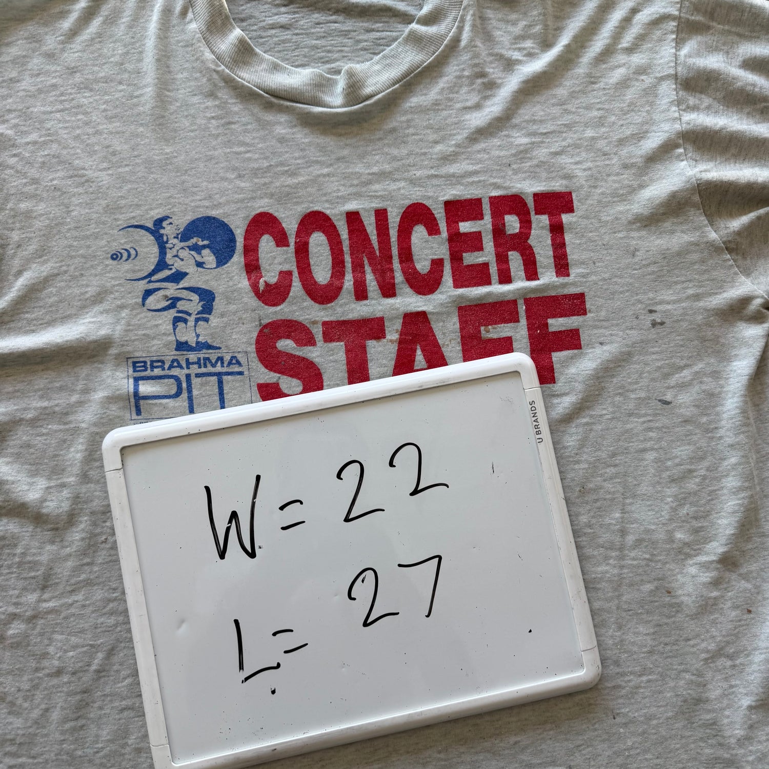 XL 90s Concert Security Tee