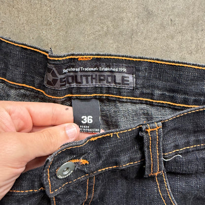 36w Black SouthPole Jorts
