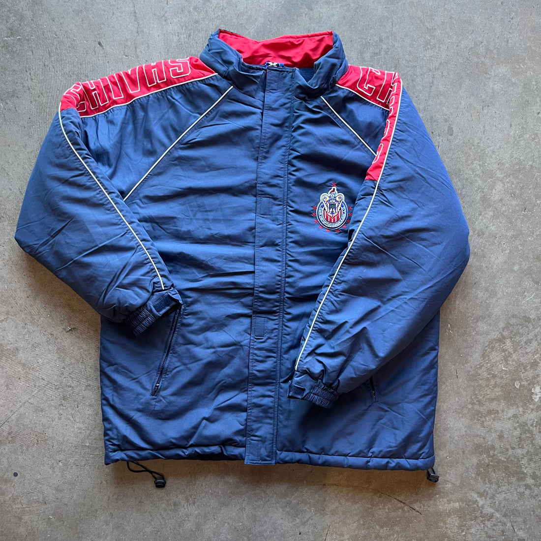 L 90s Chivas Puffer Jacket