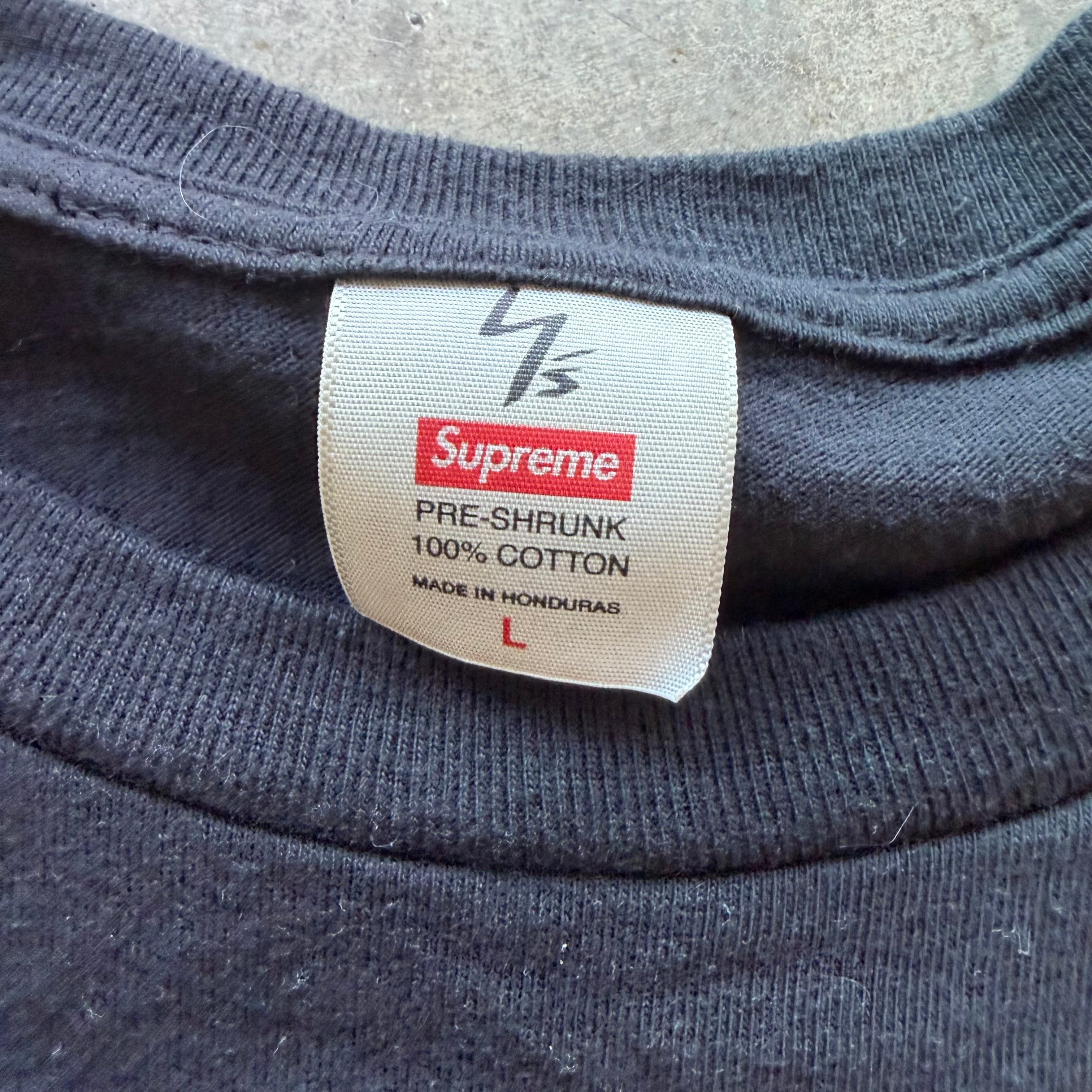 L Supreme Yohji Thinker Tee