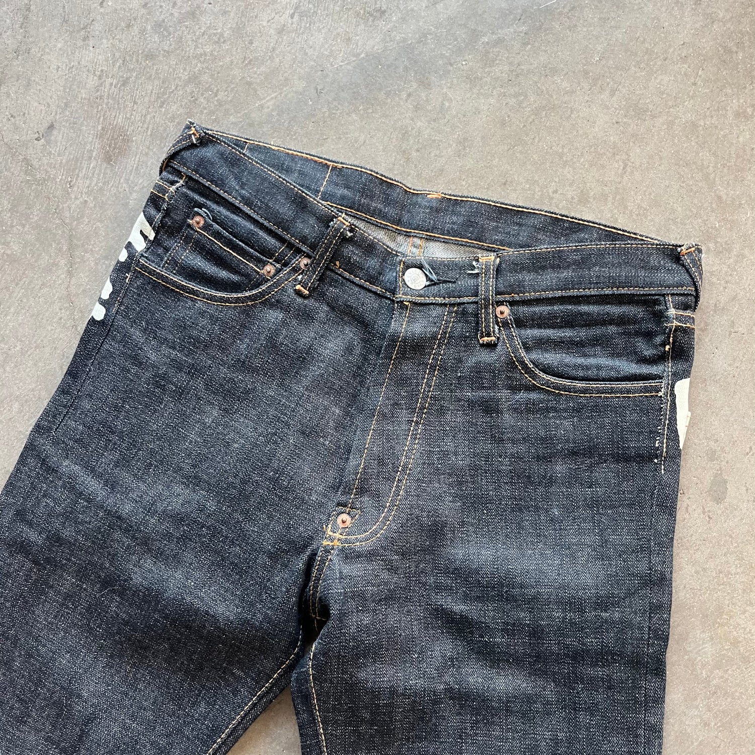 31x31 Evisu Spellout Jeans Selvedge