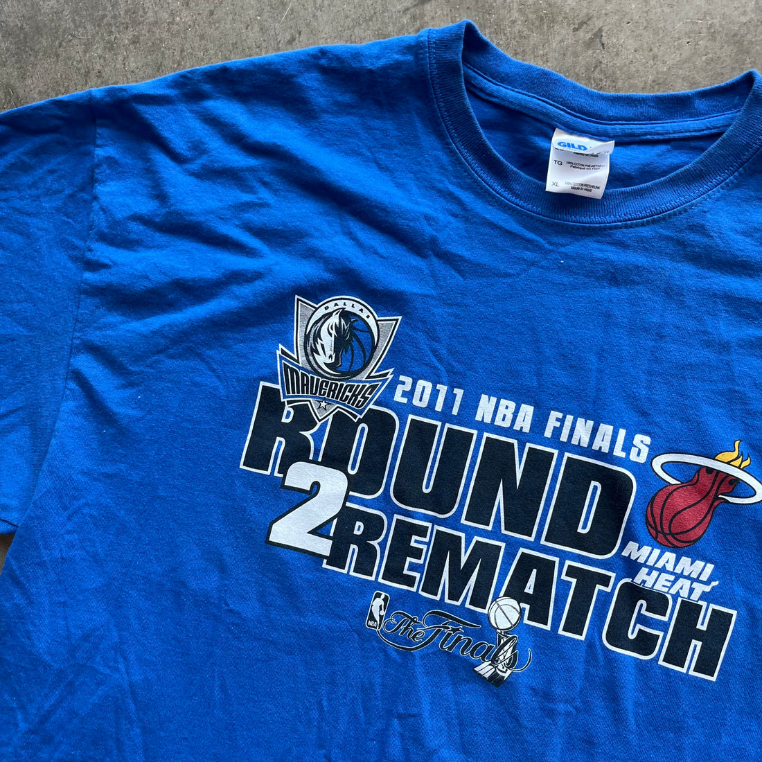 XL 2011 Mavs Championship Tee