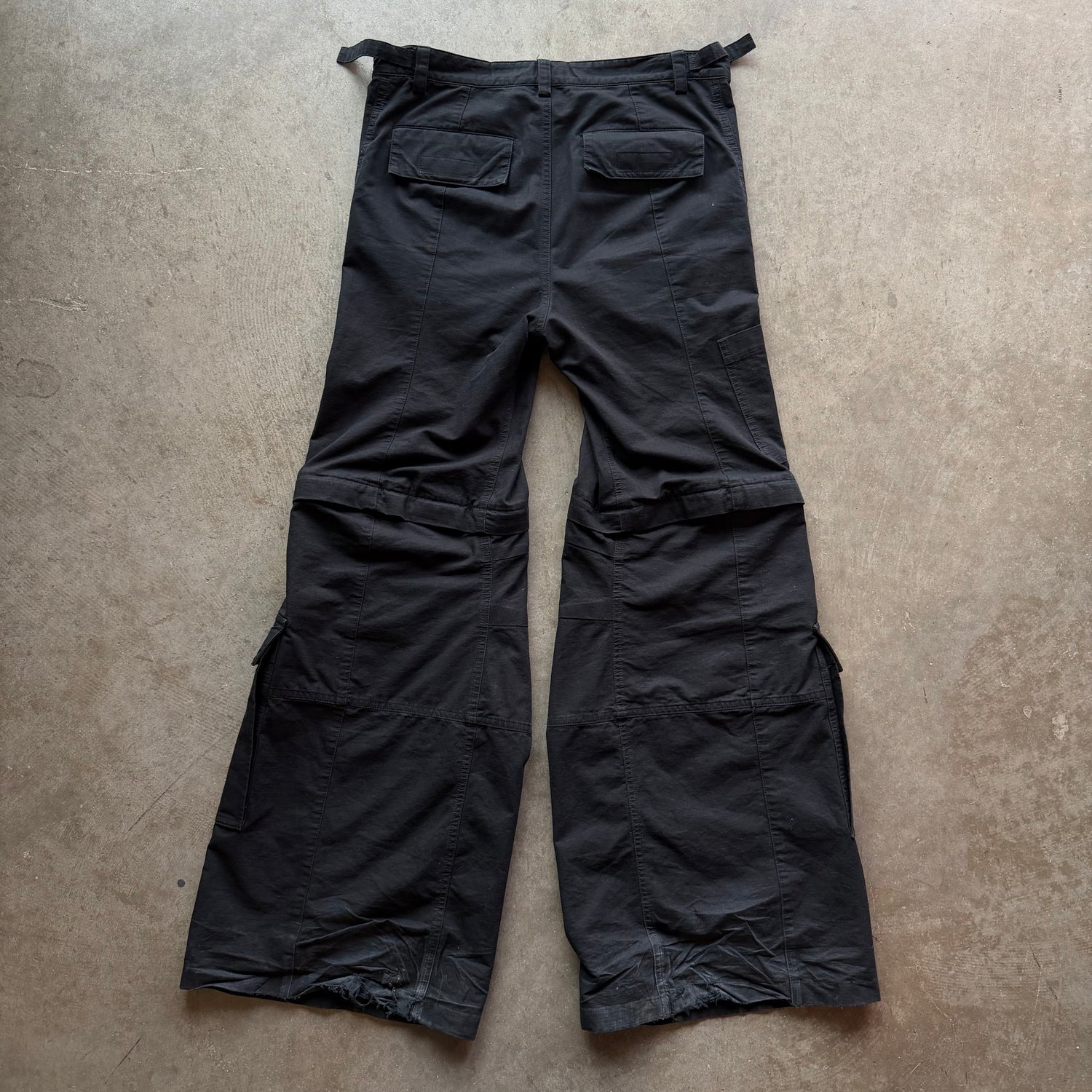 35x35 Balenciaga Convertible Flare Cargo Pants