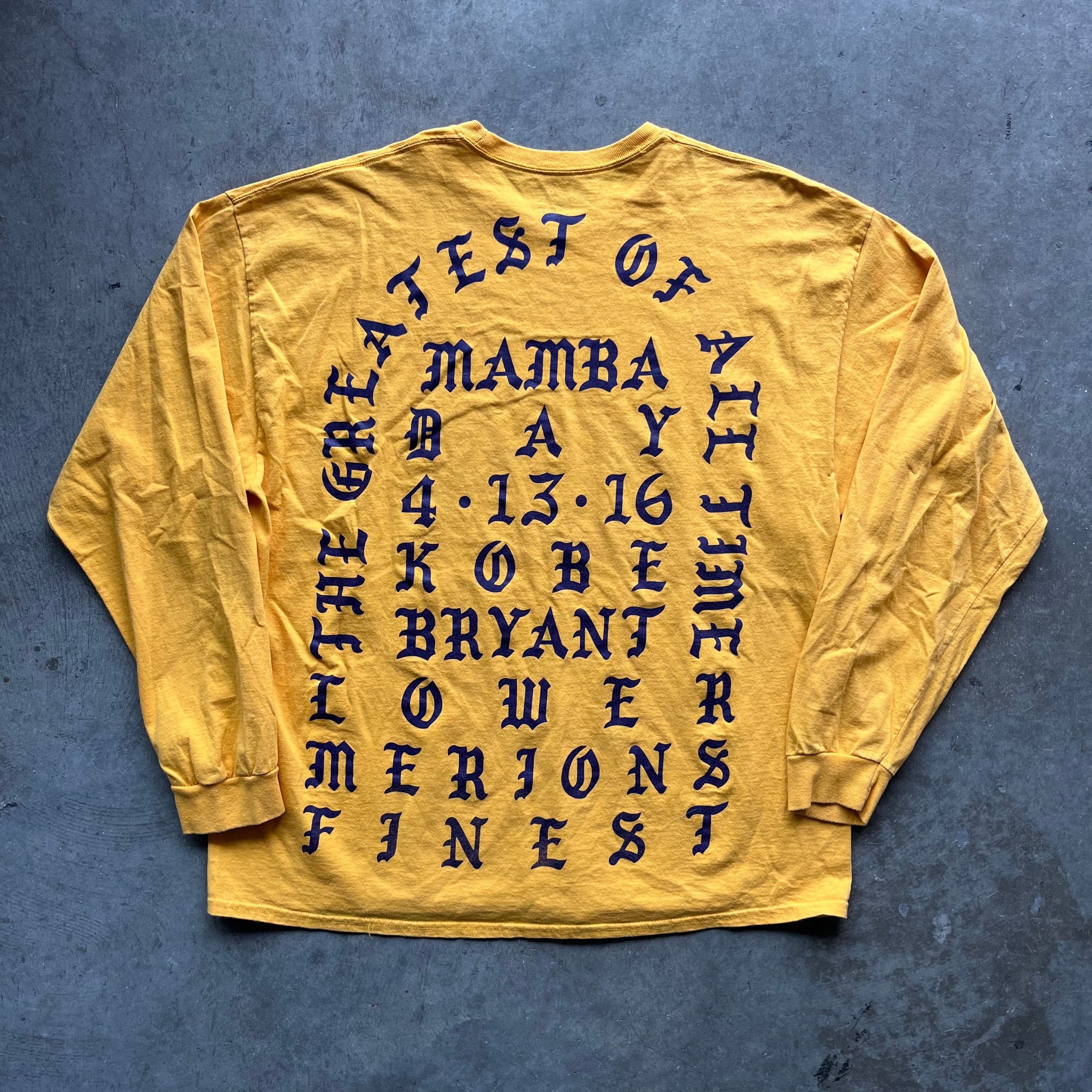 XXL TLOP Kobe Longsleeve