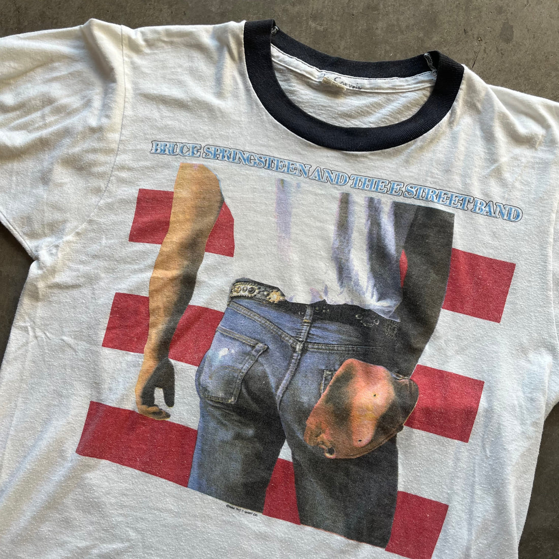 L 1984 Bruce Springsteen Ringer Tee