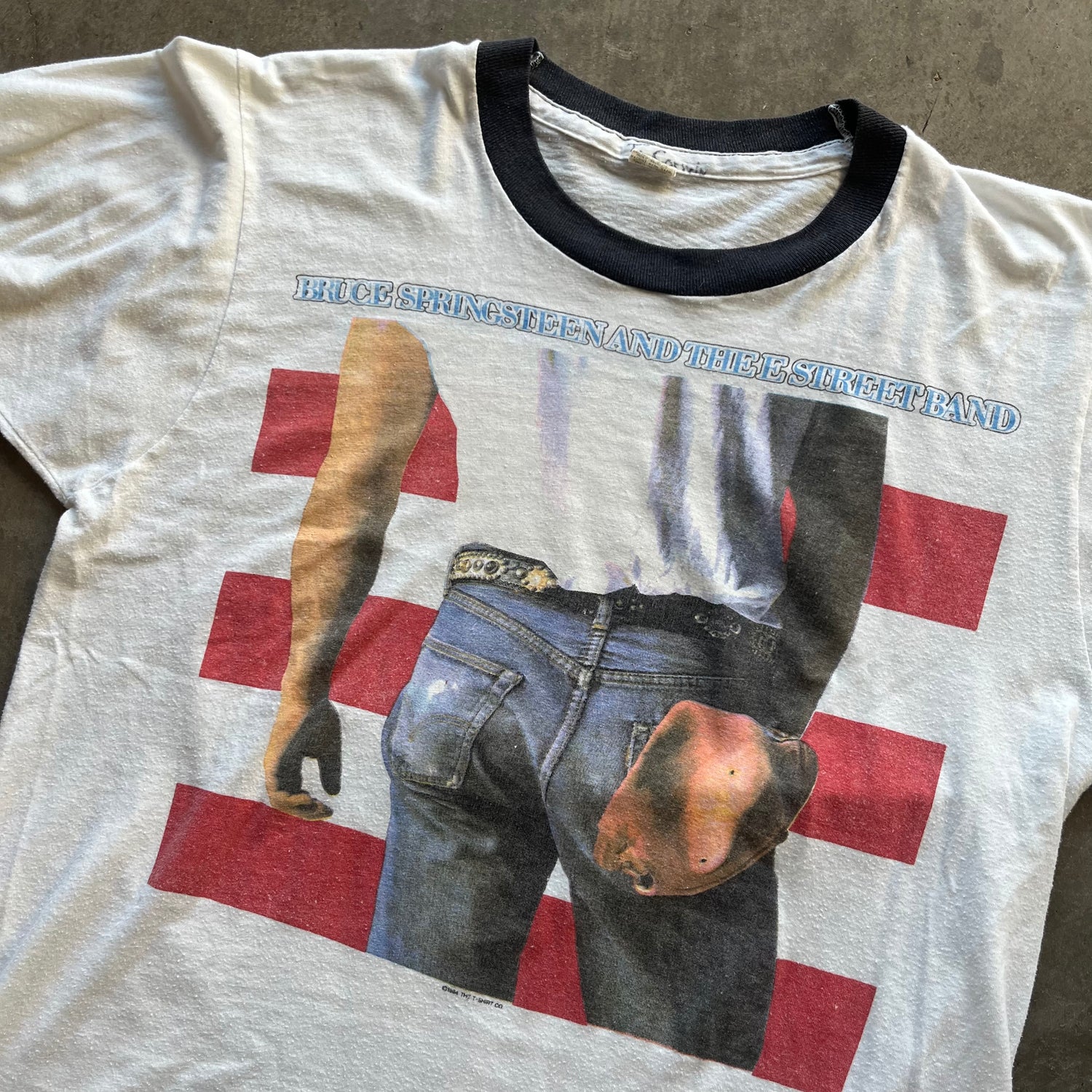 L 1984 Bruce Springsteen Ringer Tee