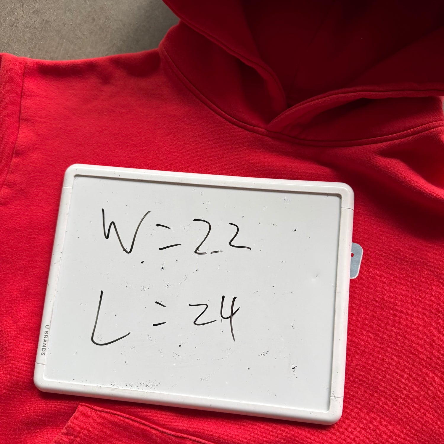 M Red Golf Hoodie
