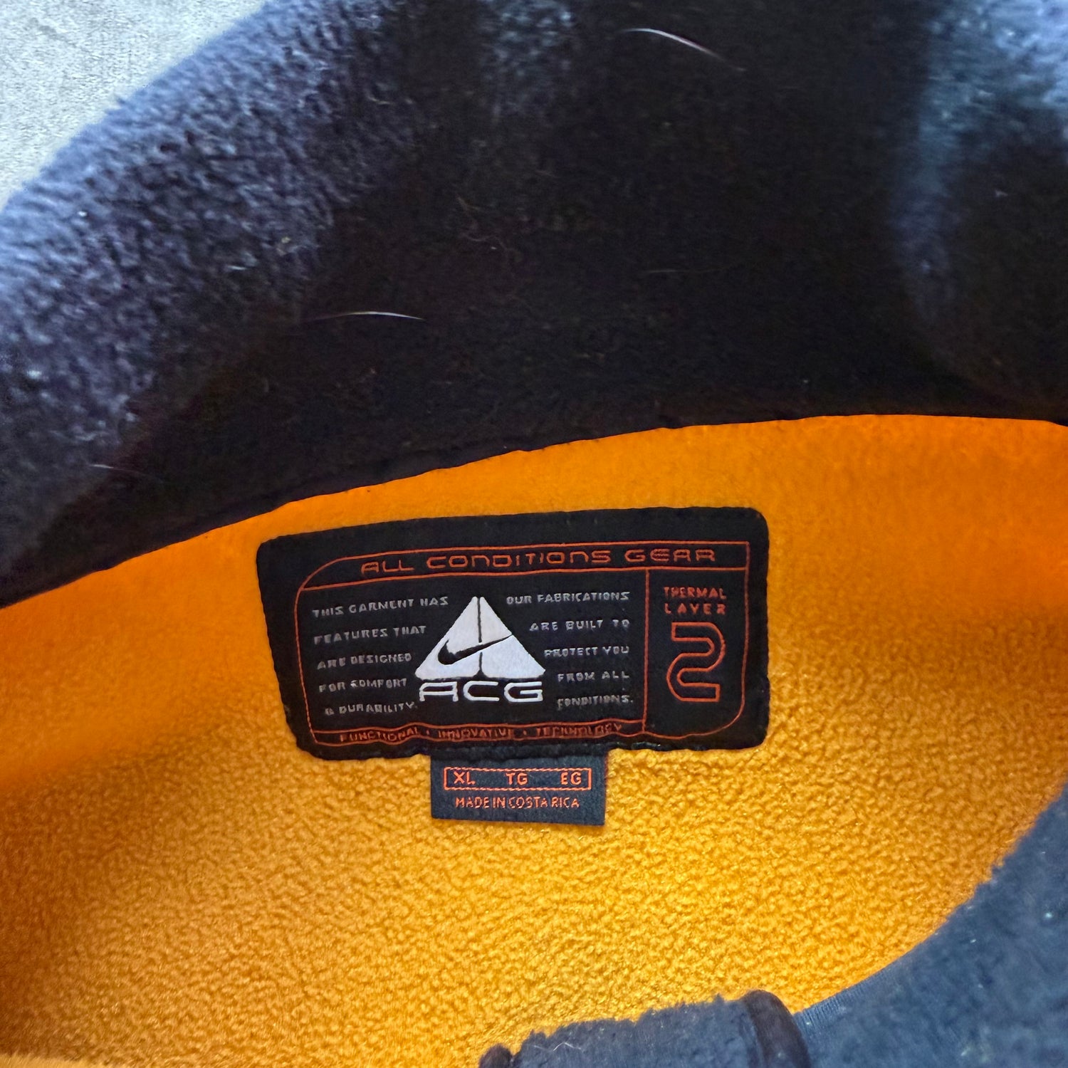 XL 00s Nike ACG Full Zip Fleece