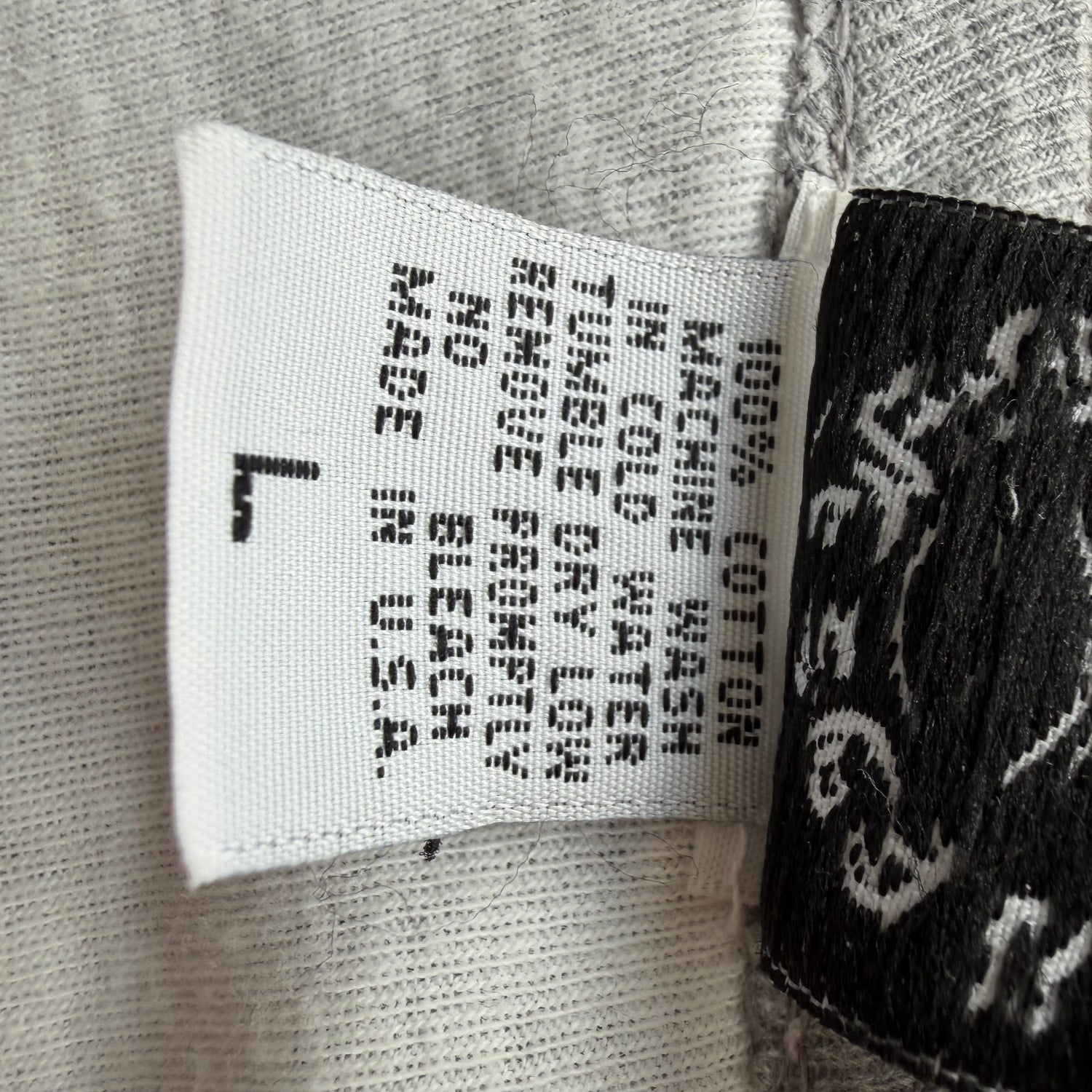 L Chrome Hearts Baseball Top White Gray