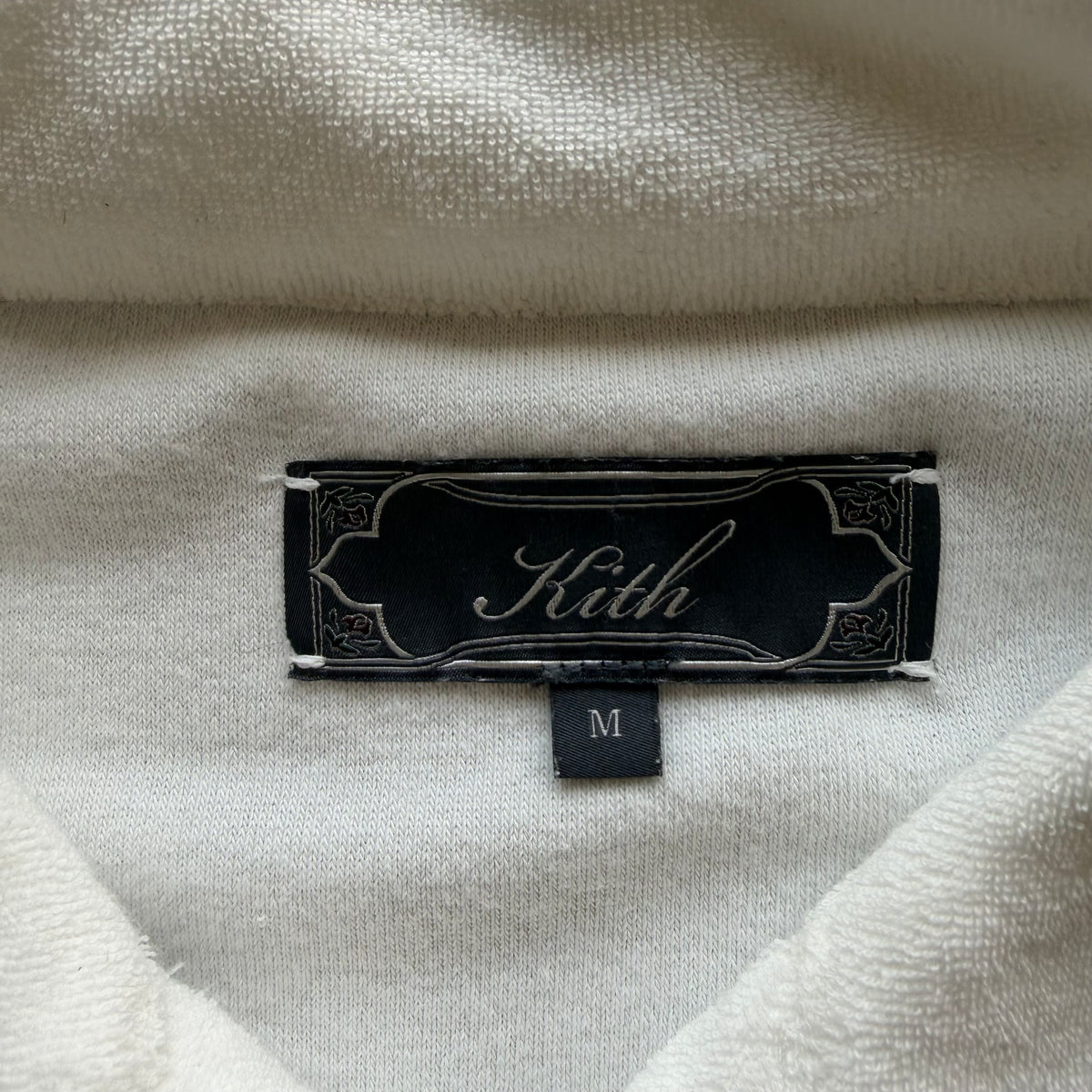 M Kith Terry Cloth Polo White