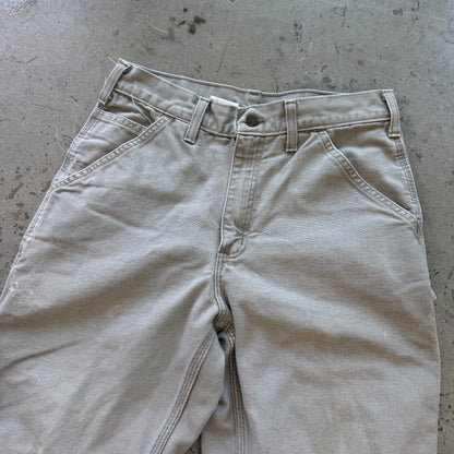 30x32 00s Beige Carhartt Pants