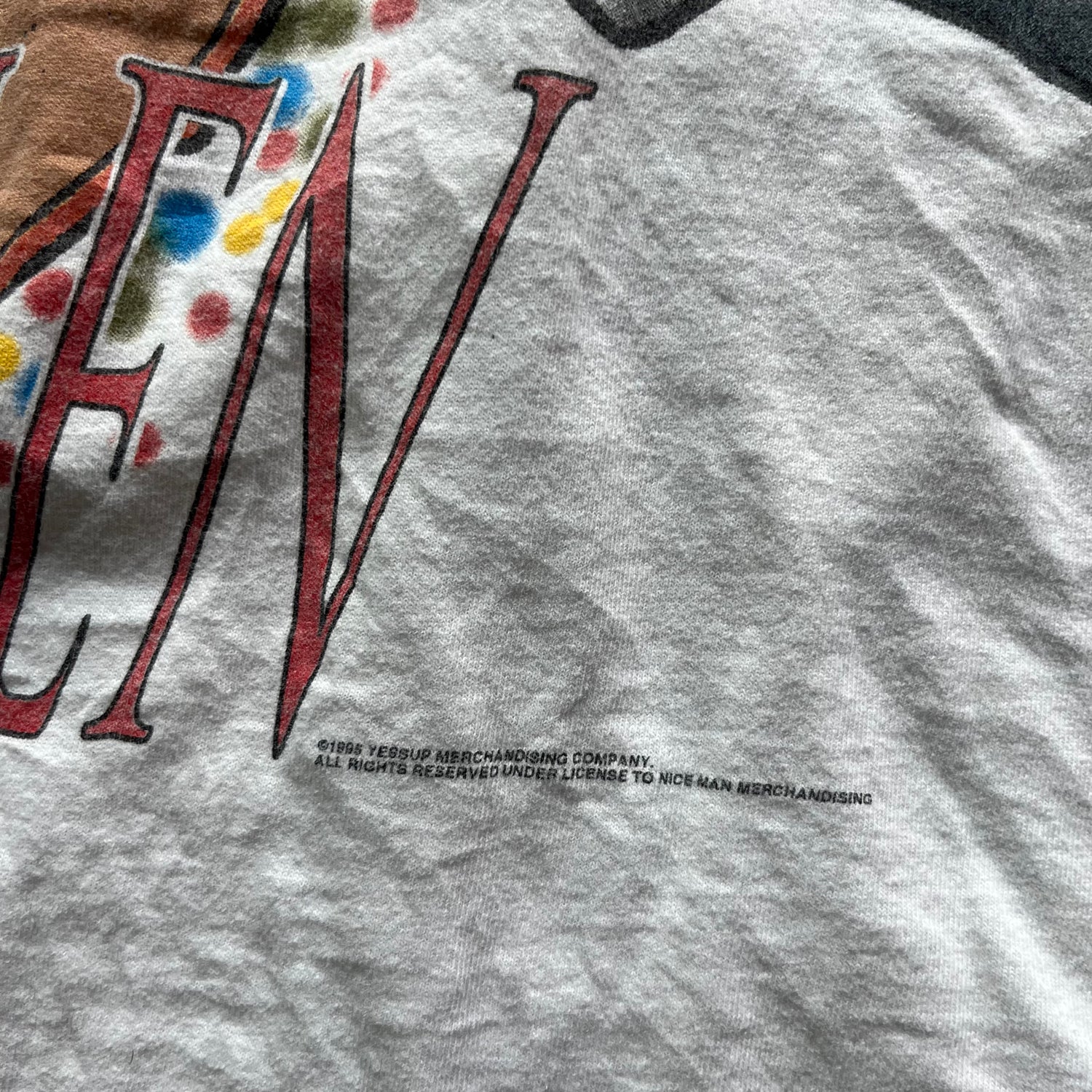 XL 1995 Van Halen Clown Tour Tee