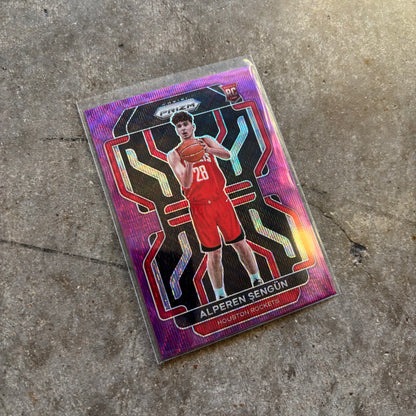 Alperen Sengun 2018 Purple Wave Prizm Rookie