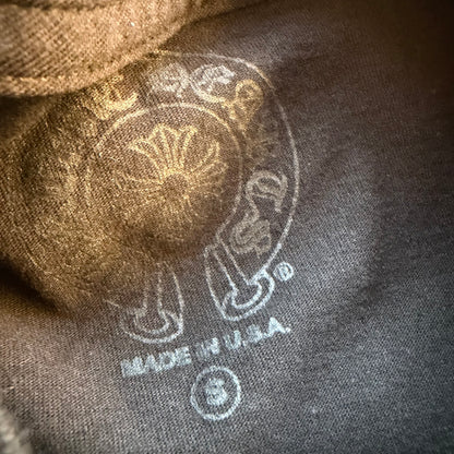 S Chrome Hearts Blue Neck Logo Tee