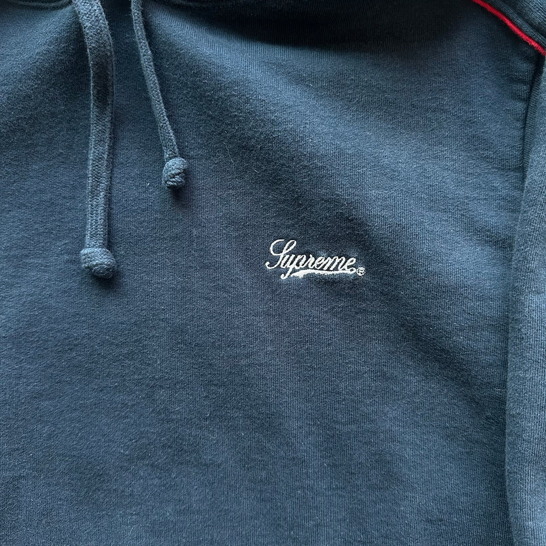 S Supreme Navy Hoodie