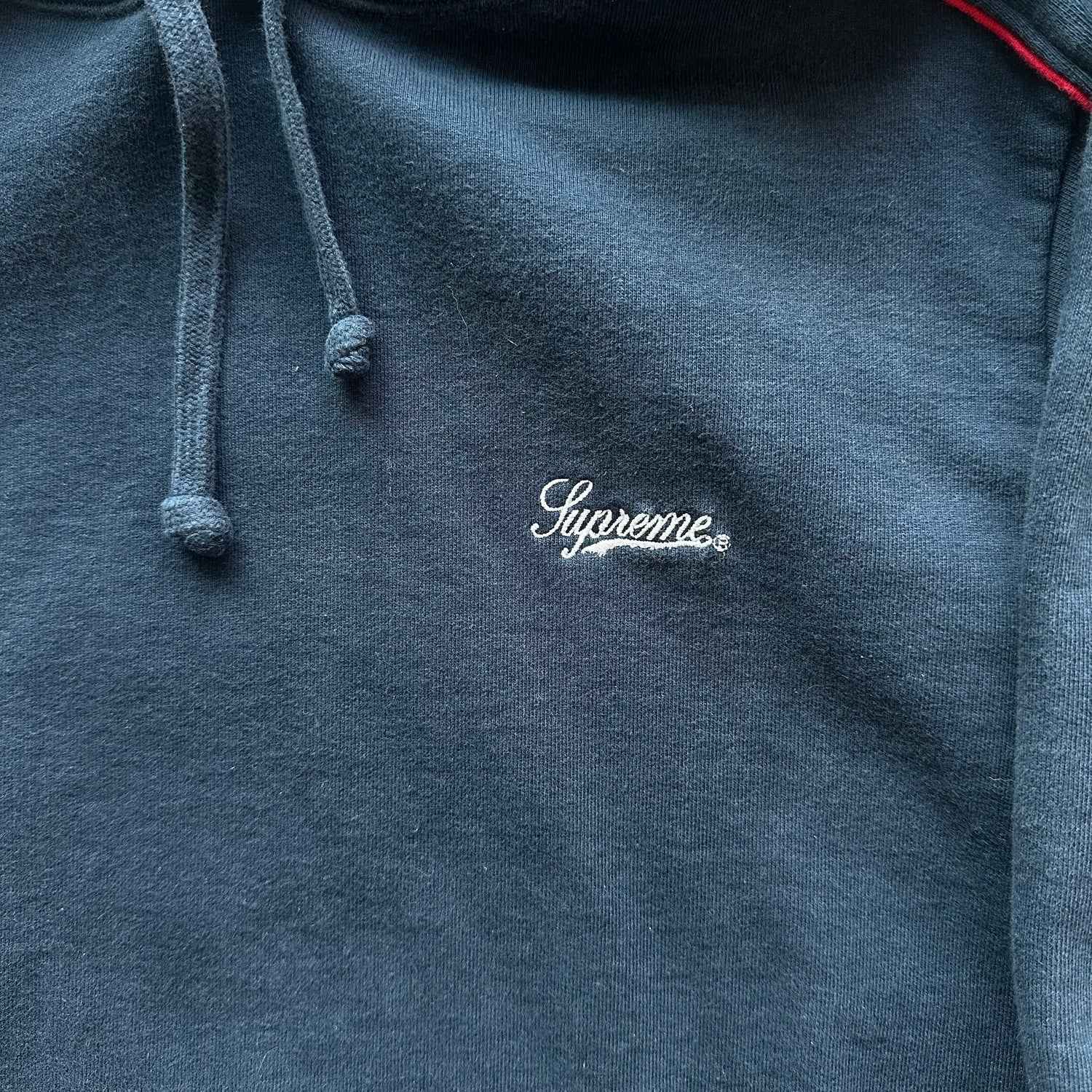 S Supreme Navy Hoodie