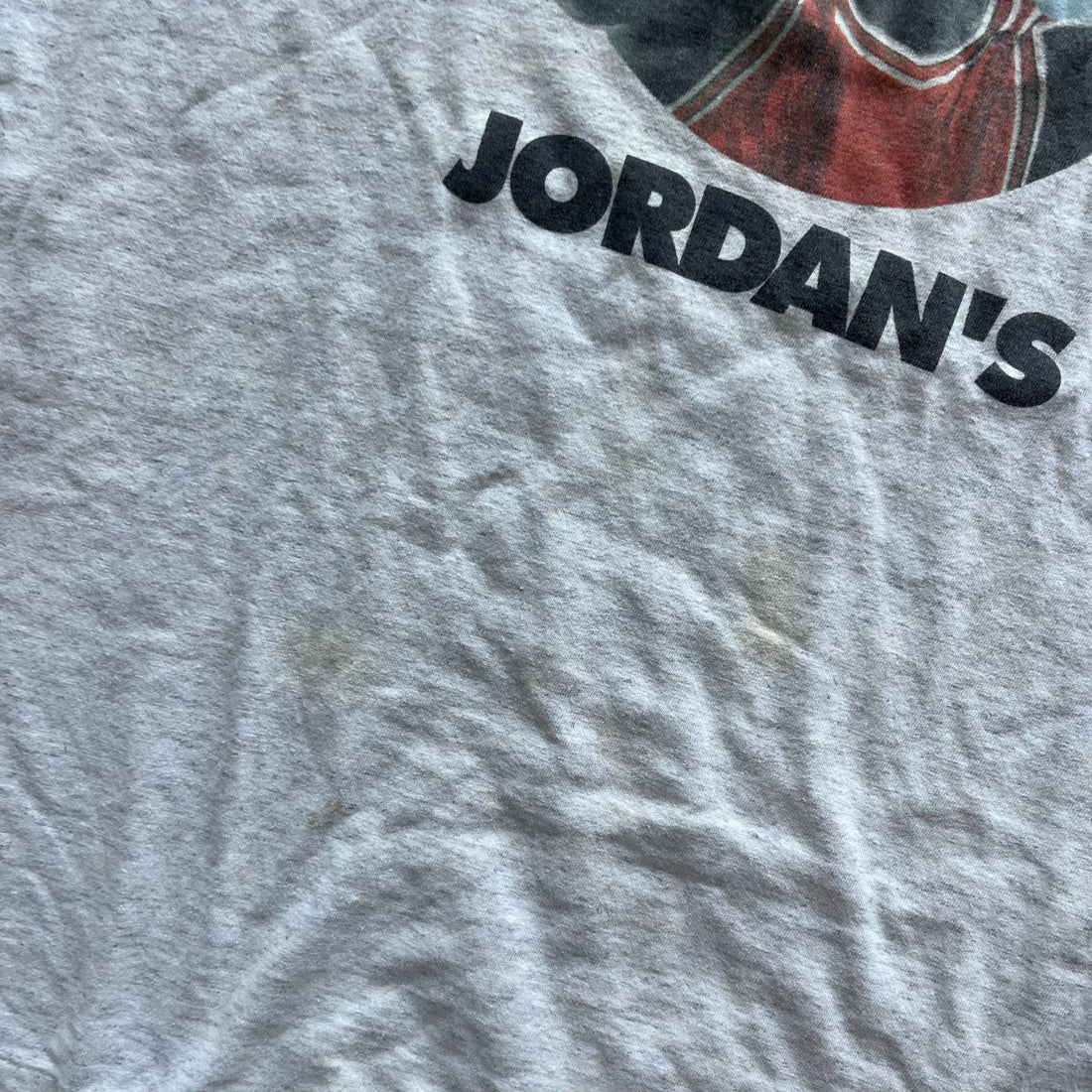 M 90s Stained Jordan Nike Tee