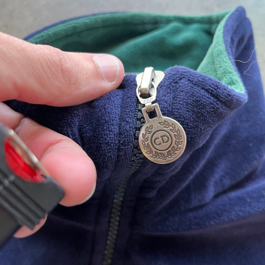 L 80s Dior Monsieur Full Zip