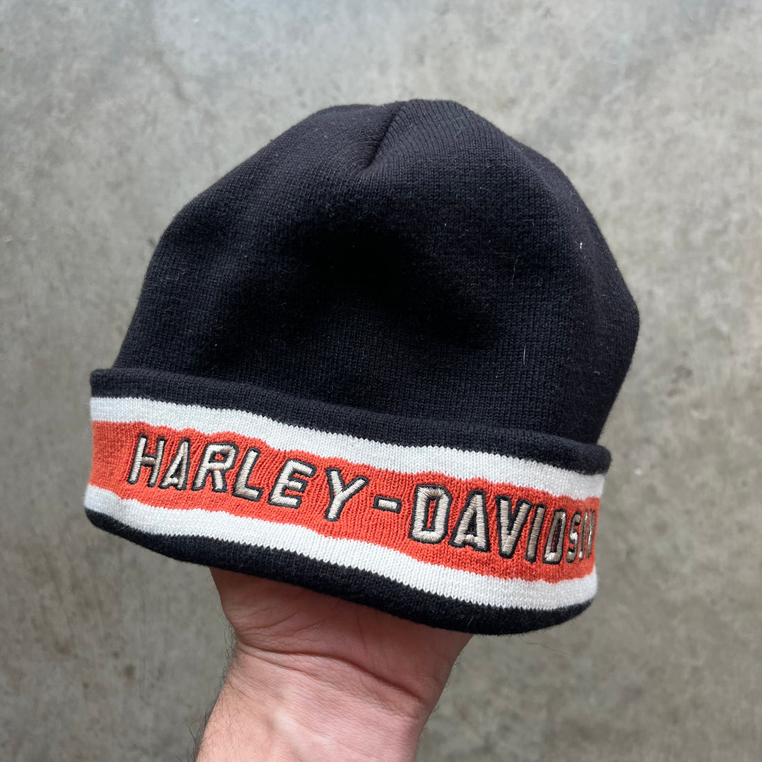90s Harley Davidson Beanie