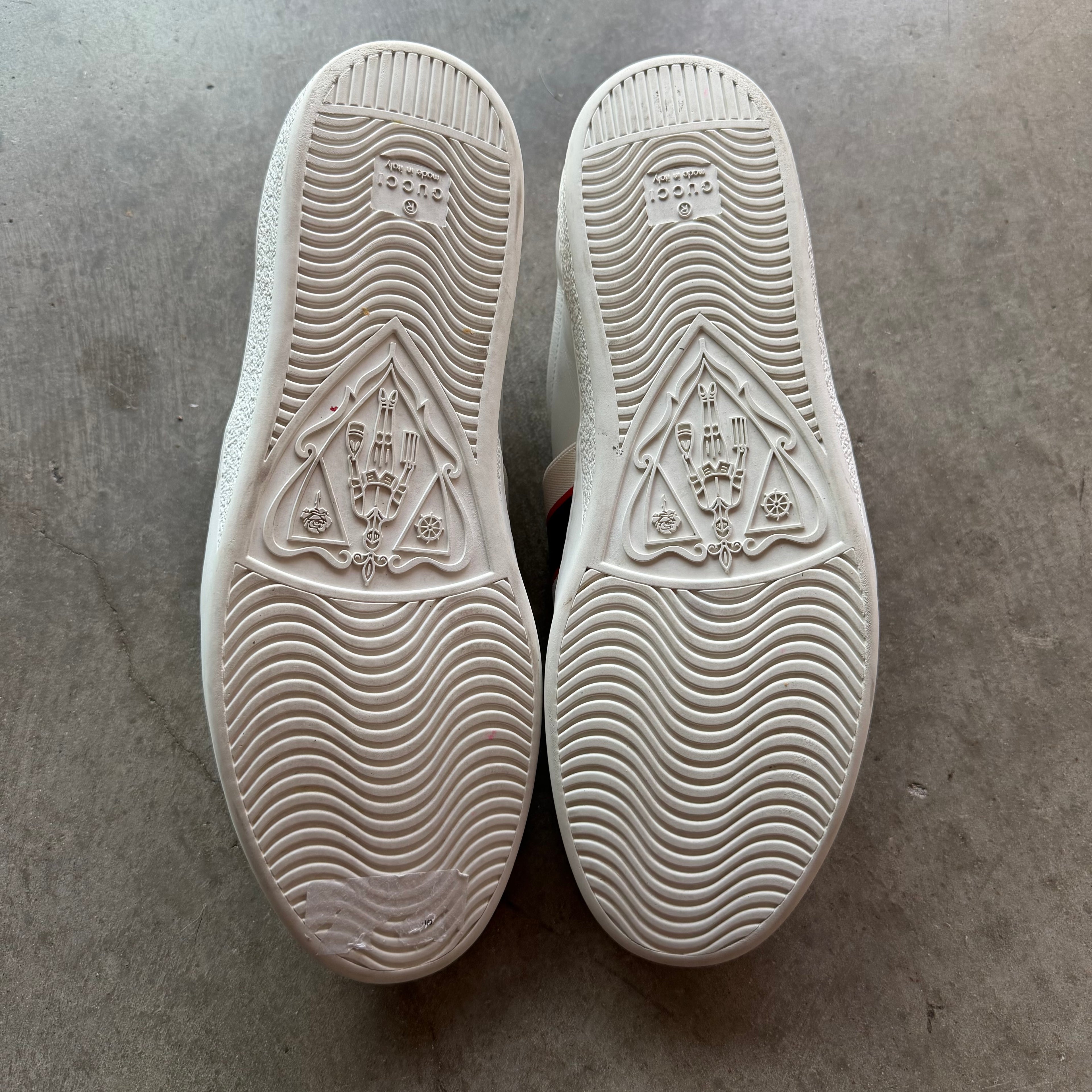 9 Used Gucci Ace Strap White