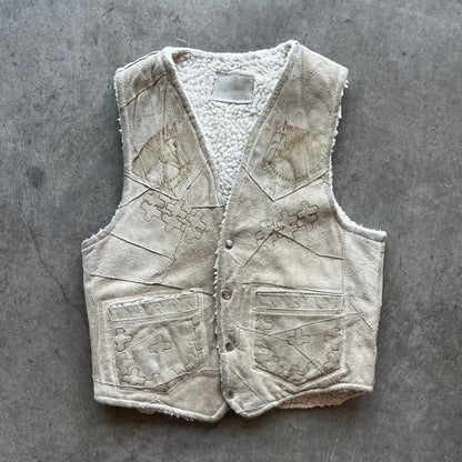 M 90s Suede Horse Vest